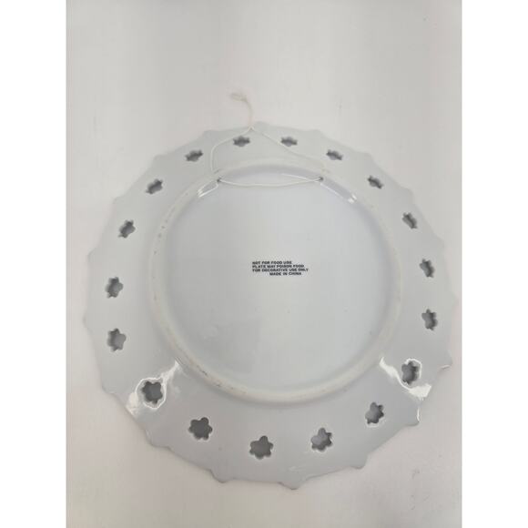 Vintage Kentucky Souvenir Plate Cardinal Finch State Flower Display - Picture 3 of 3